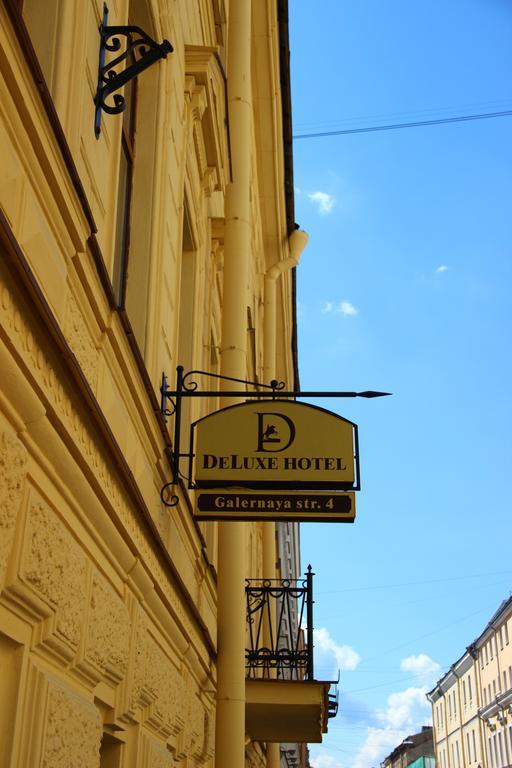 Deluxe Hotel On Galernaya Sankt Petersburg Exterior foto